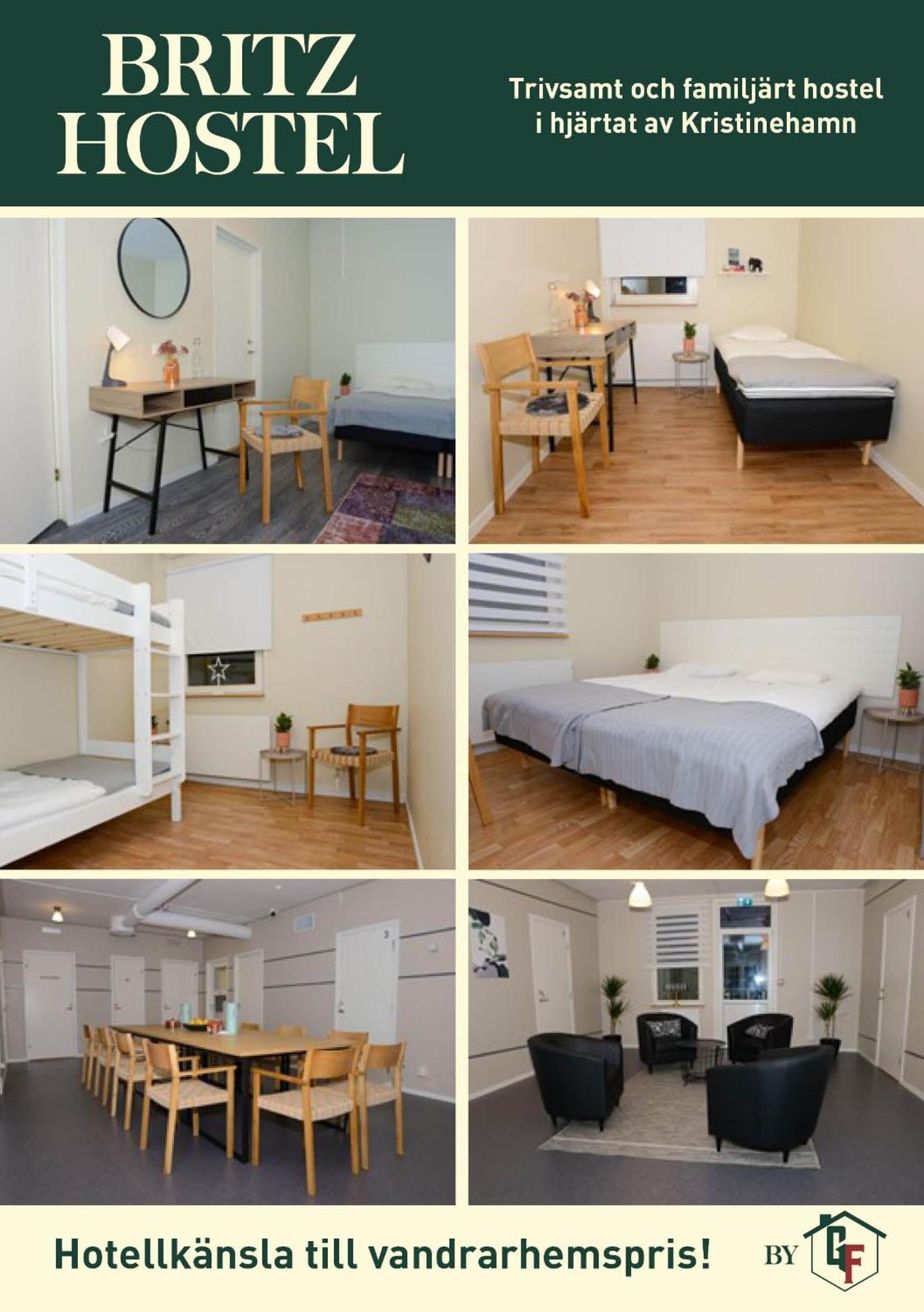 Britz Hostel Kristinehamn Eksteriør billede